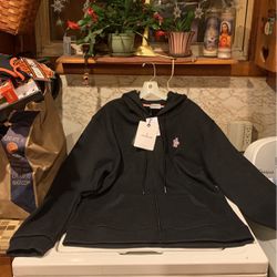 Authentic Moncler Hooded Zip Up Sweater 🔥