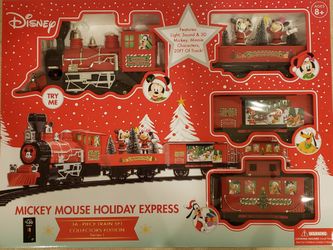 New big box 36 piece of Disney Mickey mouse train
