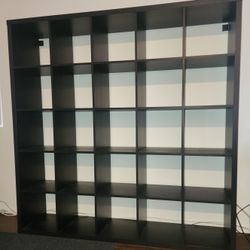 Wall Unit  Black 6 ft X 6 ft X 16 inch