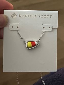 New Kendra Scott Candy Corn Necklace