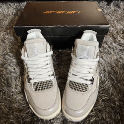 Women’s Size 7W Jordan 4 Frozen Moments Sneakers