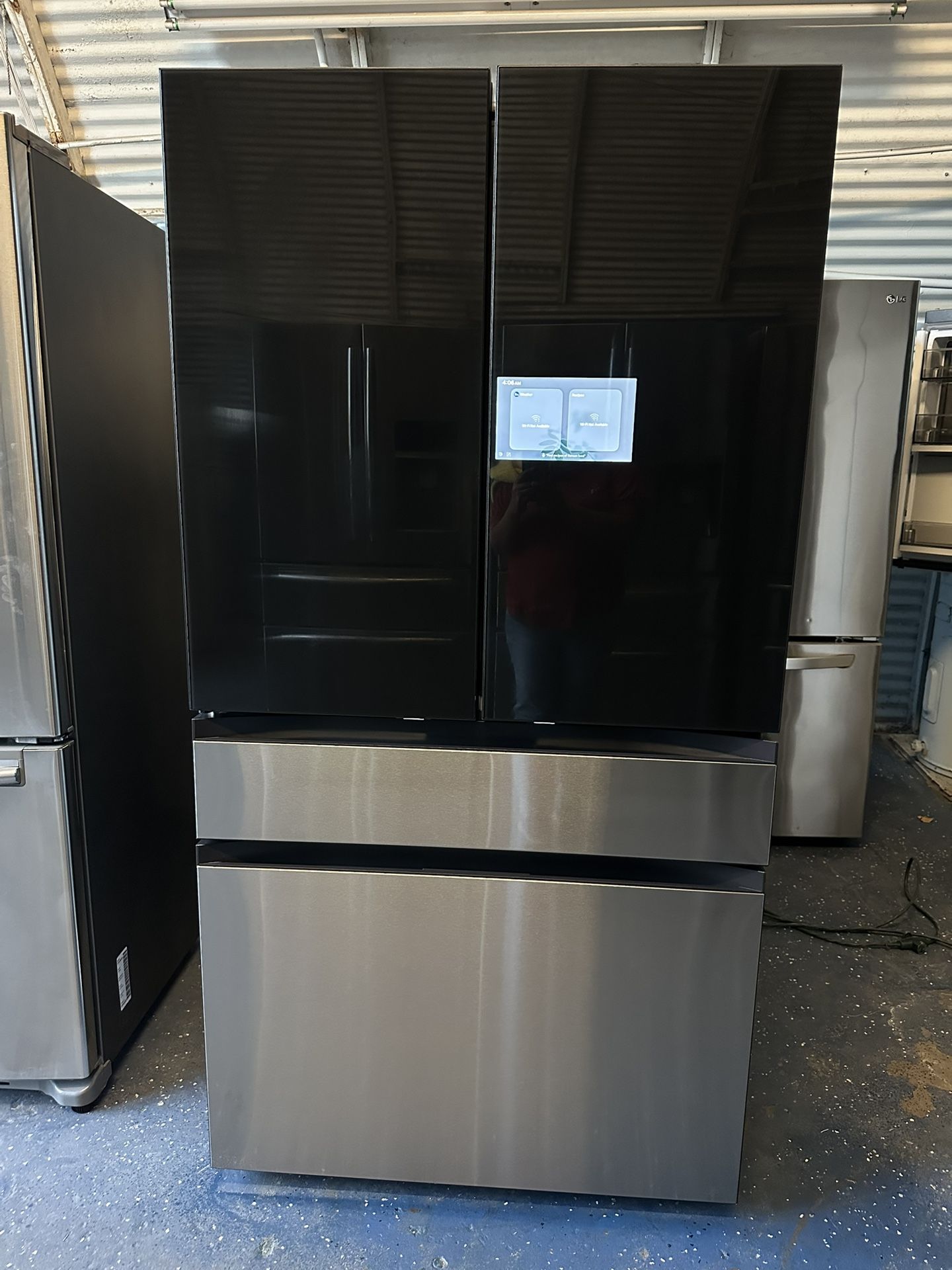 Samsung Stainless Steel Refrigerator With Small WiFi /Touchscreen /60 DAY WARRANTY 📍5200 E 10TH AVE TAMPA FL 33619📍