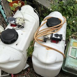 Two Pesticide/Fertilizer Tanks