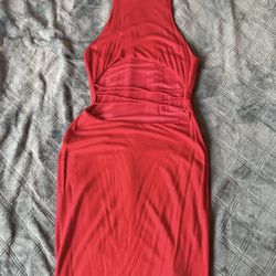 Red Midi Dress