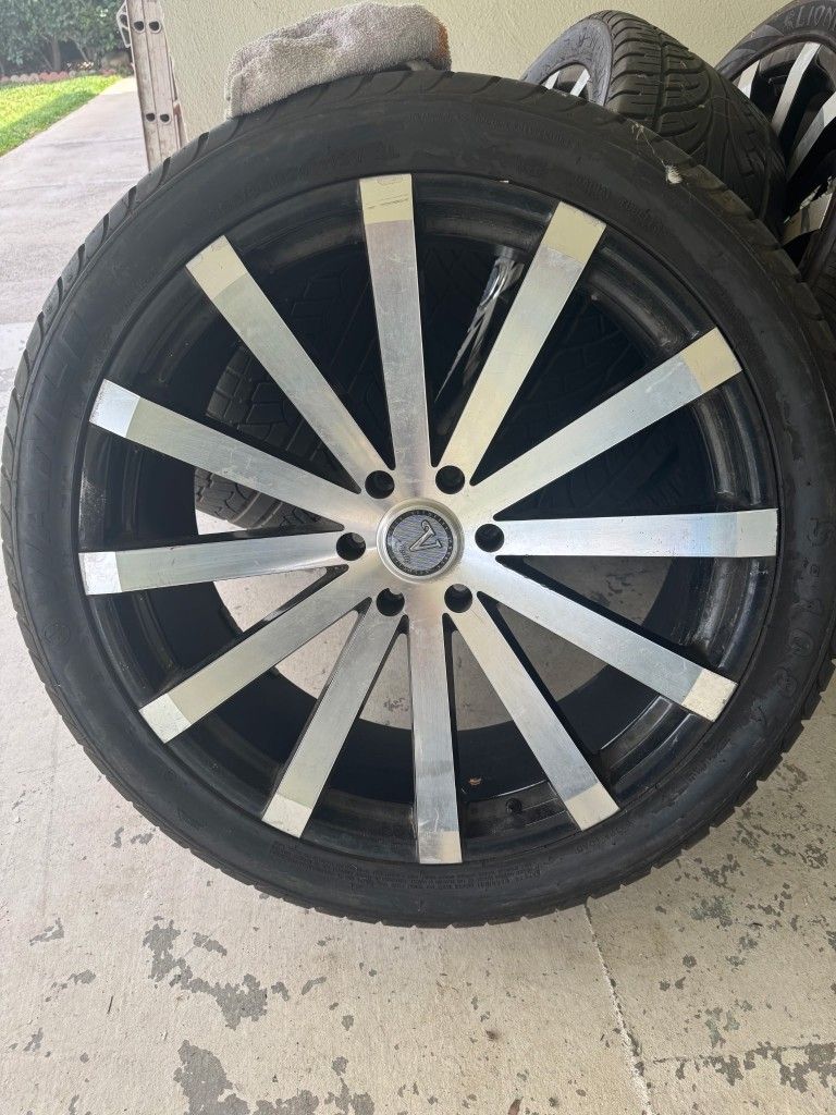 Velocity 24 Inch Rims