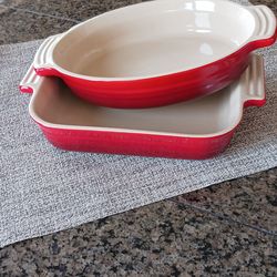 Lecreuset baking pans