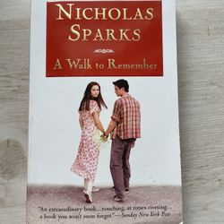A Walk To Remember By Nicholas Sparks