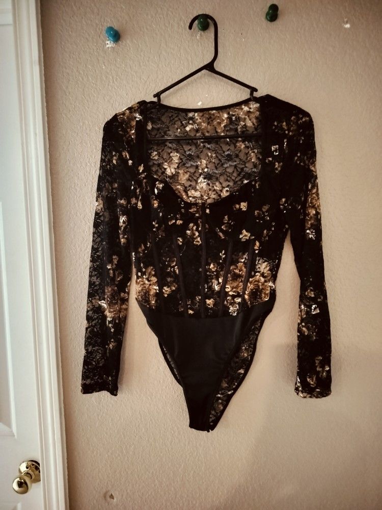 Never Worn Lace Bodysuit