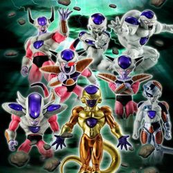 Dragon Ball Heroes Figure Set 8pcs Frieza Collectible Figures