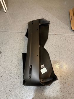 NEW Primered Rear Bumper Cover Fascia for 2011-2017 Toyota Sienna w/ Park Assist