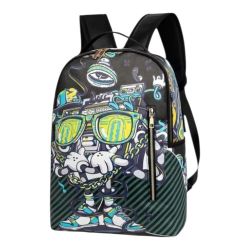 Colorful Cartoon Print Backpack
