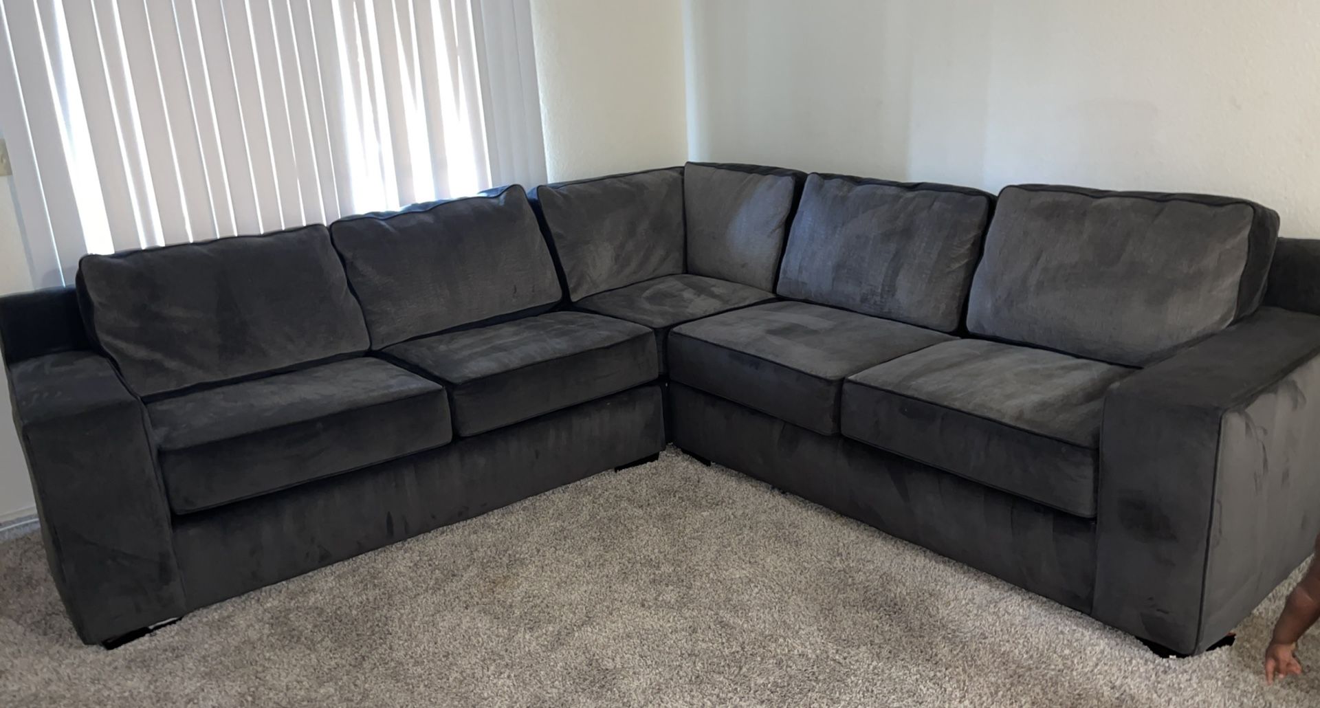 Grey Sectional Couch