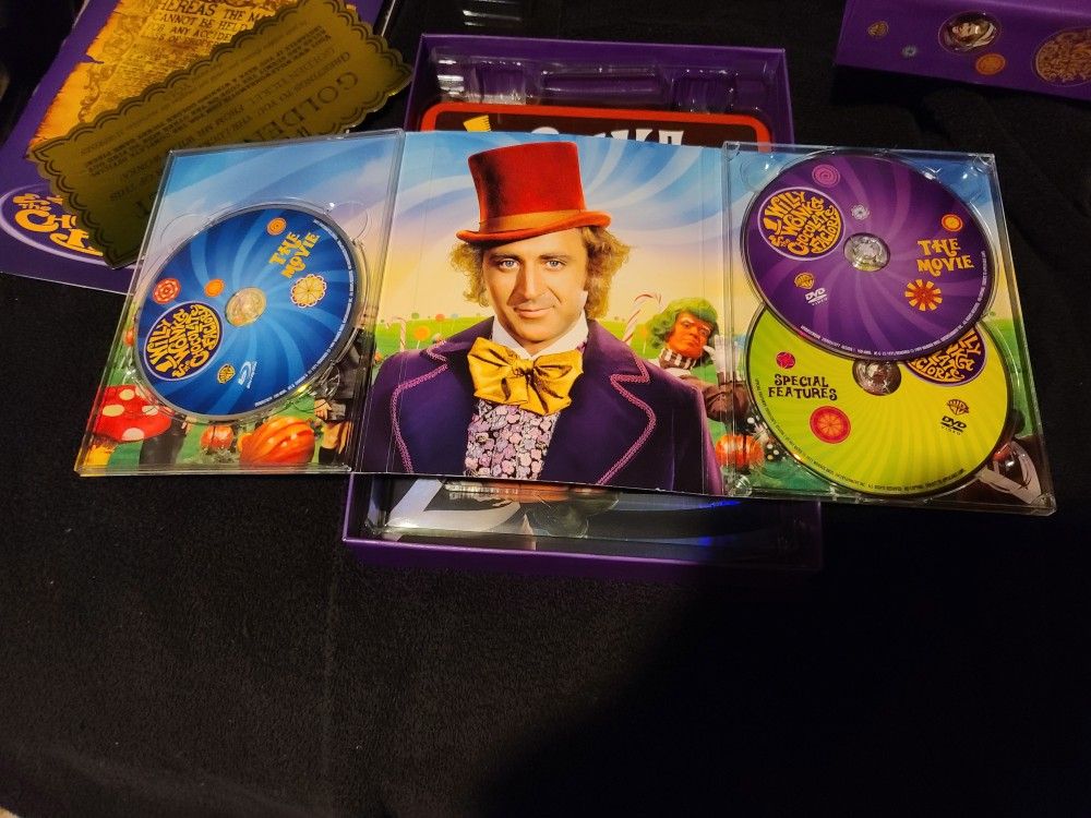 Willy Wonka collectors edition on Blu-Ray