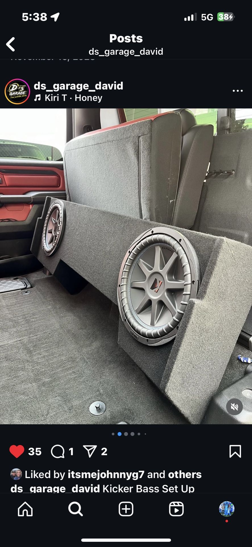 12” CompVX Kicker Bass Set Up Dodge RAM