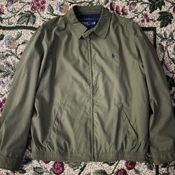 Polo Ralph Lauren Green Zip-Up Jacket