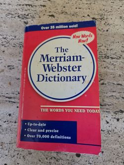 Merriment Webster Dictionary
