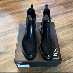 New! I.N.C Rylein Rain Boots. Black, Size 7