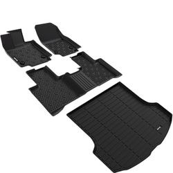 New Lexus Rx Floor Mats & Cargo Liner Set for 2023 2024 2025 Lexus RX/RX350/RX350h/RX500h (NOT for RX450h+ PHEV) All Weather Protection TPE Anti-Slip 