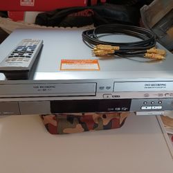 VHS & DVD PLAYER AND RECORDER 