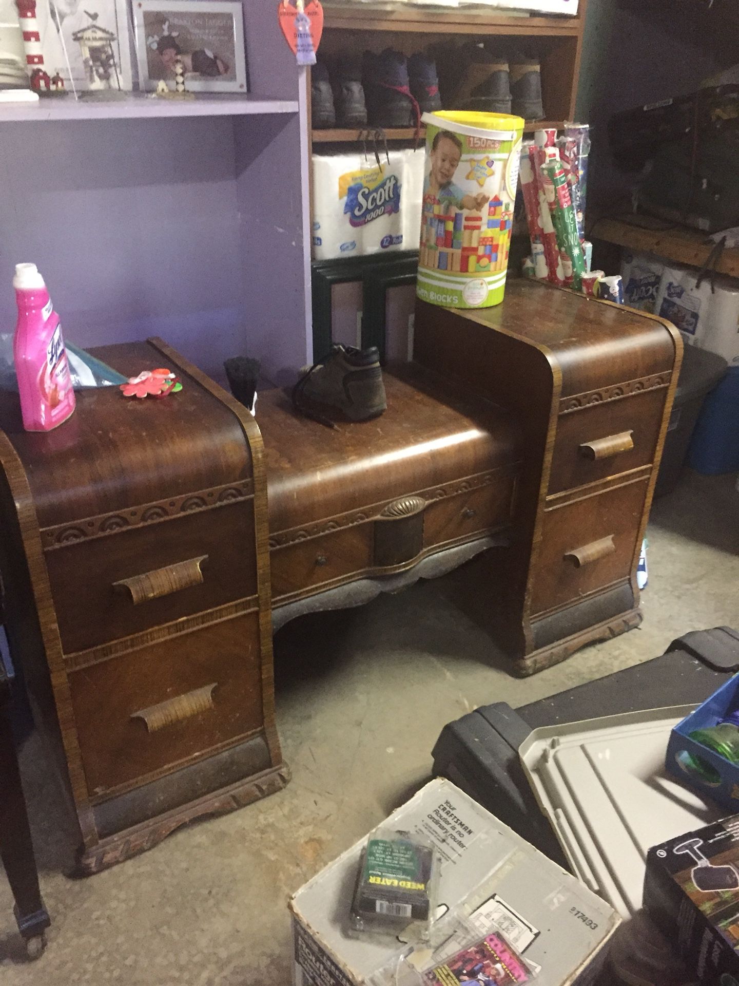 Dresser with mirror 75.00. Need space Has Mirror also