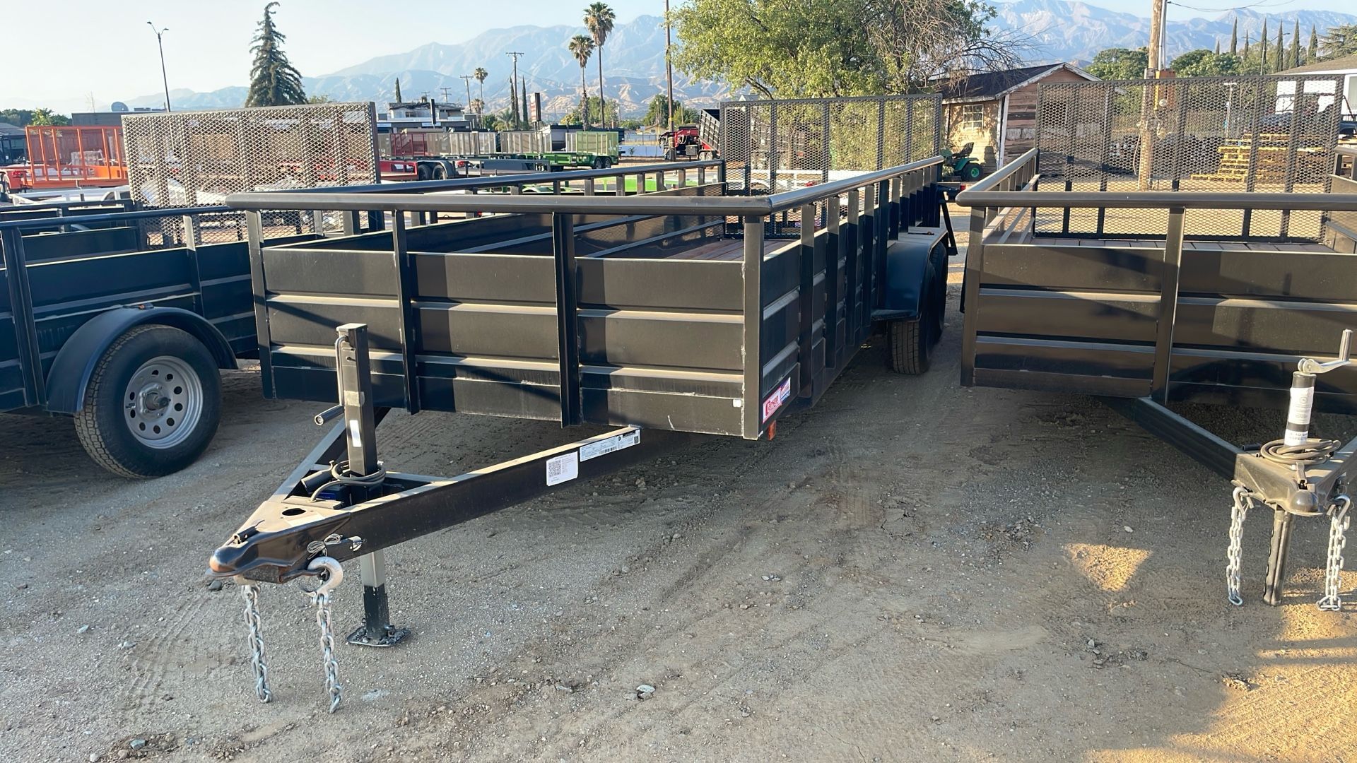 6.5x20 Landscape Trailer Electric Brakes