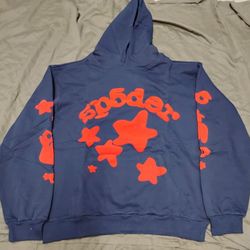 Spyder Sp5der Hoodie Mens Size Large Or xl ( READ THE DESCRIPTION)