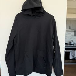 NEW: Vuori Men's LARGE Seaside Pullover Hoodie Black