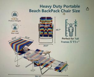 Brand new beach chair