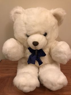 Big New White Teddy Bear