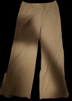 Chico's Stretch Beige Ankle Pants - Size 2.5 Short