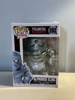 Funko Pop! Animation Fullmetal Alchemist Alphonse Elric #392  W/Protector