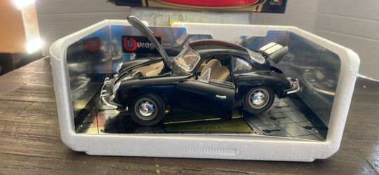 Bburago Porsche 356 B Coupe Diecast Model Car