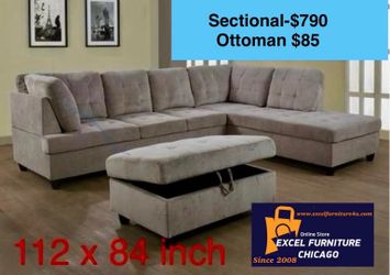 🌼FREE DELIVERY🌼Brand New Sectional Sofa Couch