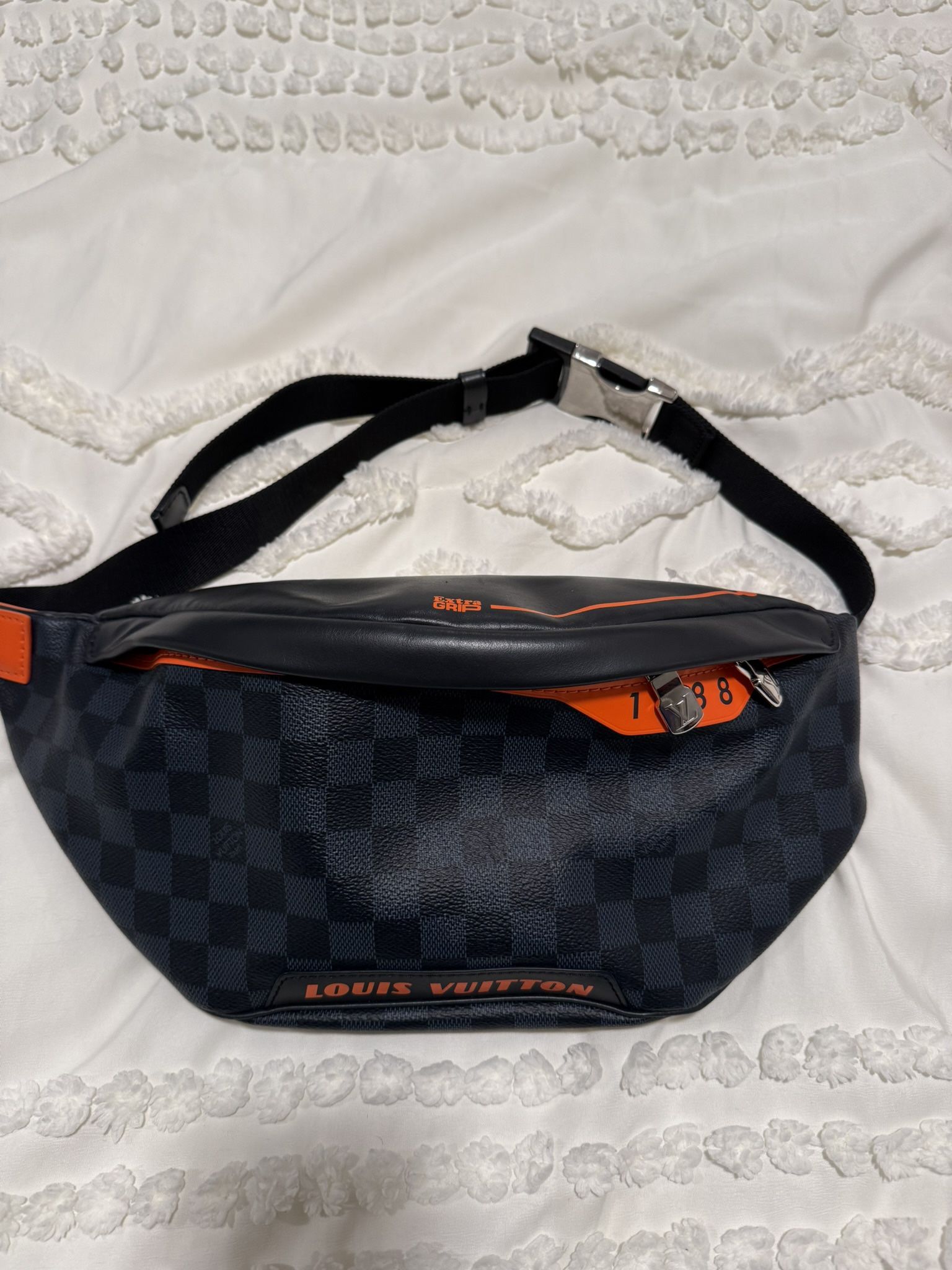 Louis Vuitton Discovery Bumbag Limited Edition Damier Cobalt Race