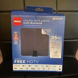 Ultra-thin HDTV Antena  Multi- Directional 