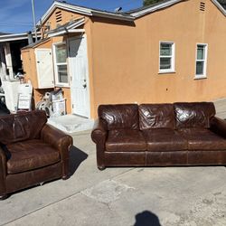 Restoration Hardware Lancaster Sofa and Matching Chair- Delivery 🚚 