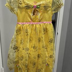 Disney Belle Dress Costume Nightgown 