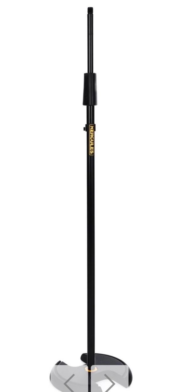 Mic Holder & Hercules Stands MS202B Quick Turn "H" Base Microphone Stand