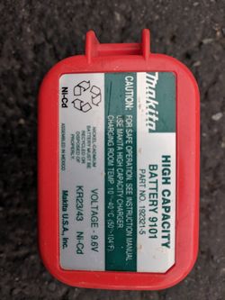 Makita 9.6 volt ni-cad battery