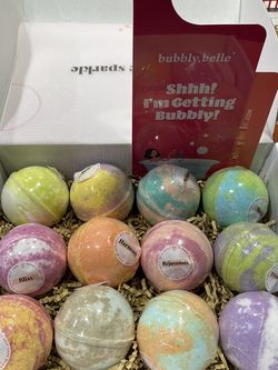 Bubbly Belle Bath Bombs Gift Set (pack Of 12) Or A Case Of 6 Packs