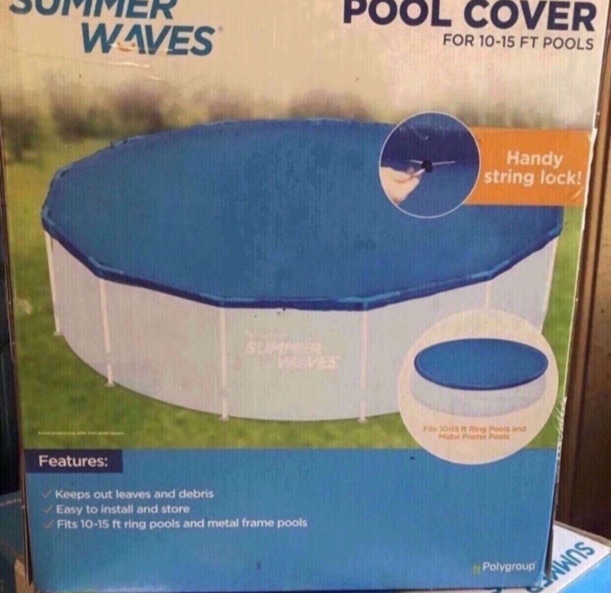 NEW Summer Waves Pool Cover