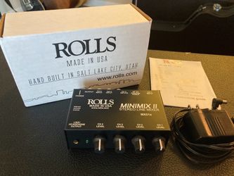 Rolls Minimix MX51s Stereo Line Mixer
