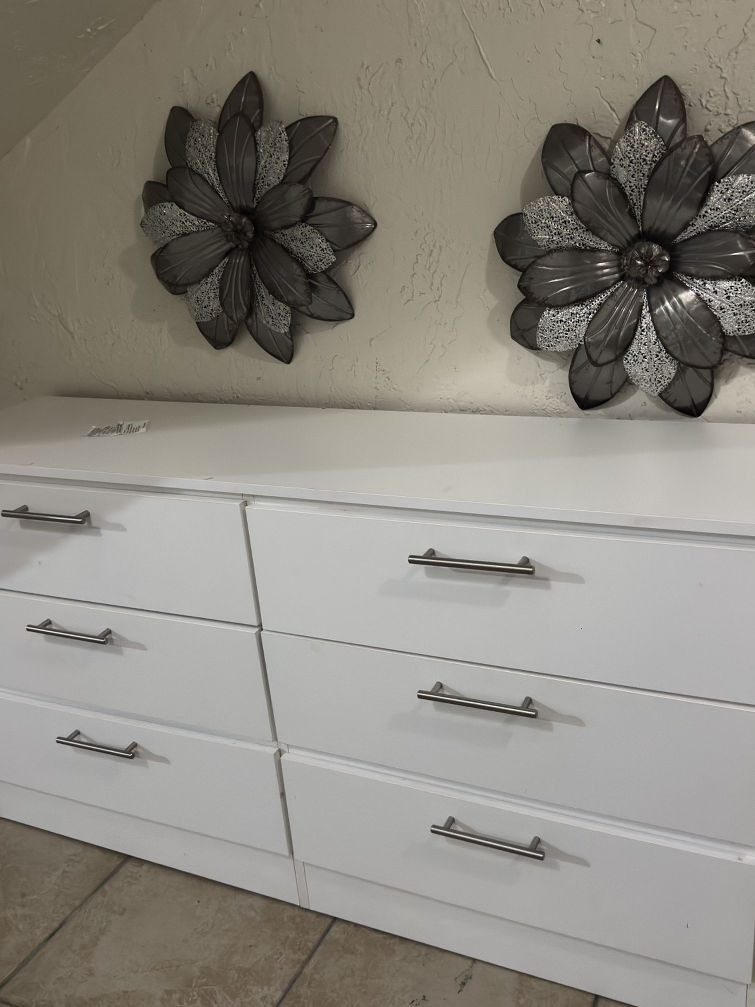 Dresser with mirror