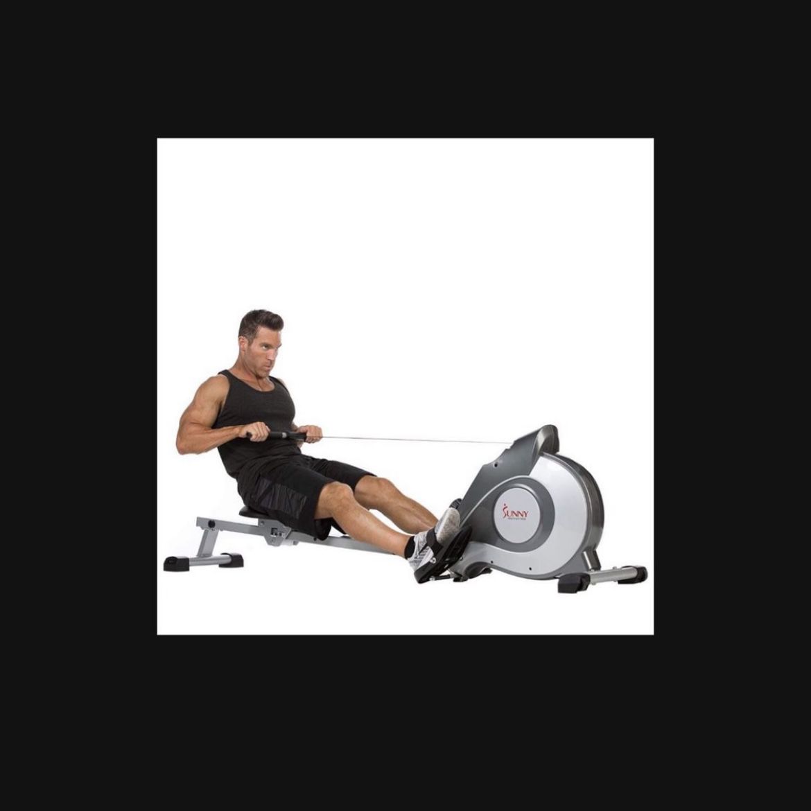 *NEW - never used* Workout Sunny Health & Fitness SF-RW5515 Magnetic Rowing Machine Rower w/LCD Monitor