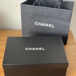 CHANEL BOX and PAPERBAG