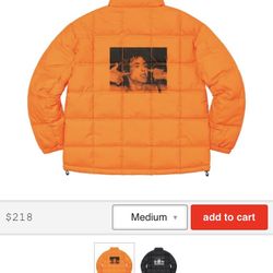 Supreme Iggy Puffer Size M