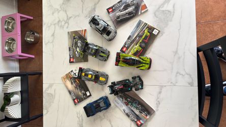LEGO speed champion cars.