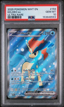 Keldeo Ex - PSA 10