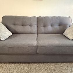 Lightly Used Sofa With Full Fold Out Bed