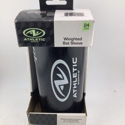 Athletic Works 24 oz Weighted Bat Sleeve Baseball & Softball Swing Trainer New